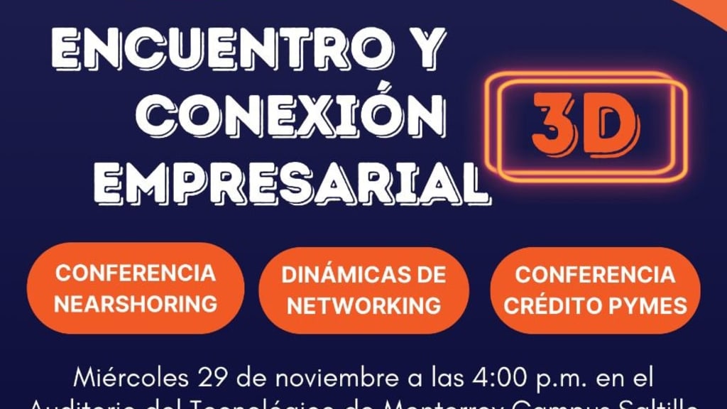 ¡Sumérgete en el Futuro Empresarial!, Descubre la Innovación en el Encuentro y Conexión Empresarial 3D de Coparmex!