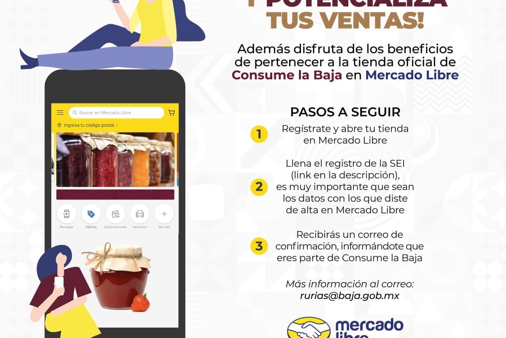 Promueve y comercializa tus productos gratis, la Secretaría de Economía e Innovación de Baja California te invita, sigue leyendo