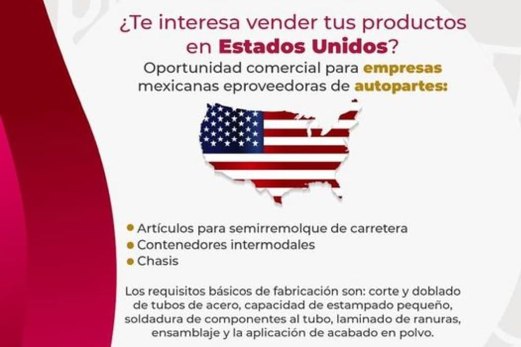 Secretaría de Desarrollo Económico del Gobierno de Quintana Roo, te invita a comercializar tus productos en Estados Unidos