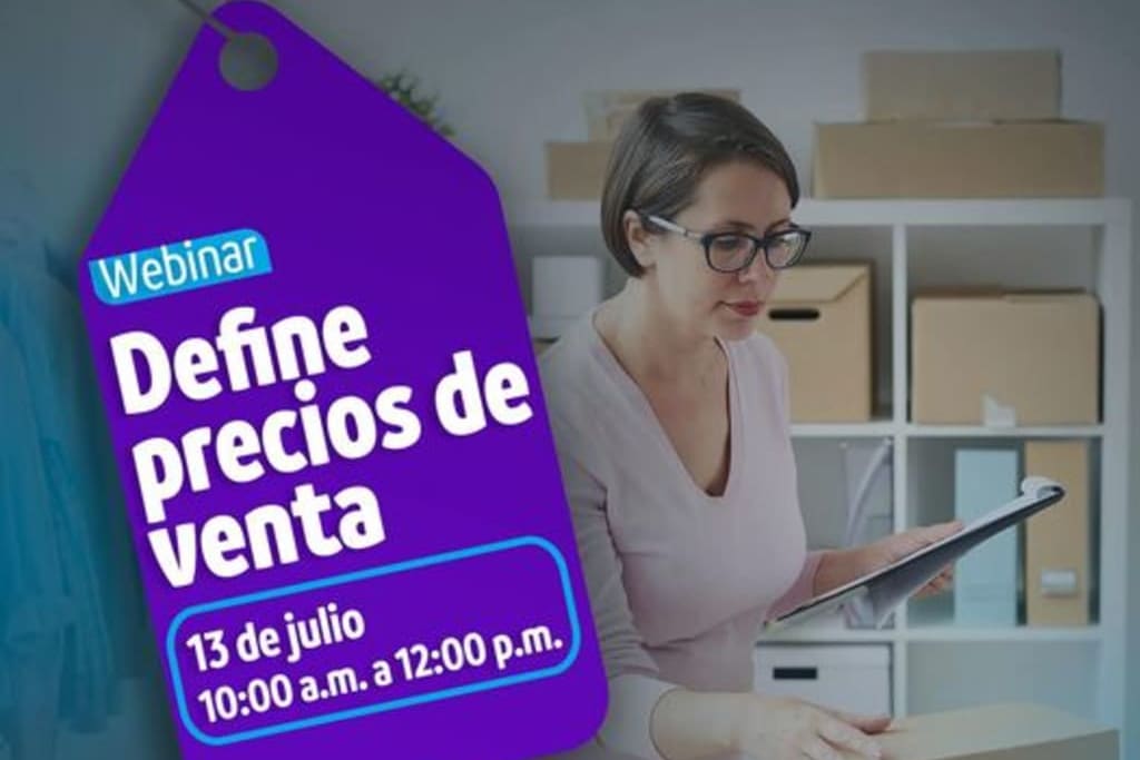 La Secretaría de Economía de Nuevo León te invita al webinar gratis para aprender a fijar precios de venta, no te lo pierdas