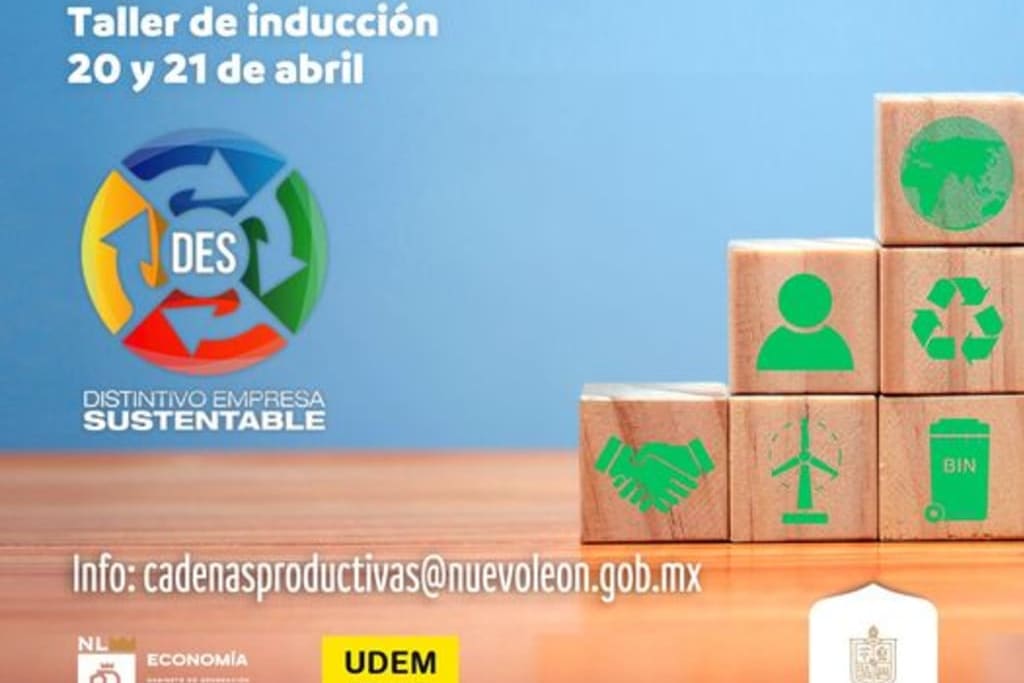 Adquiere los conocimientos necesarios para obtener el distintivo como Empresa Sustentable, la Secretaría de Nuevo León te apoya