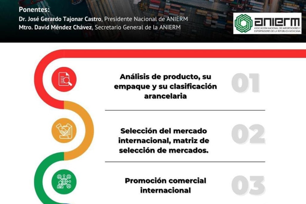 Aprende a exportar en tres pasos, la Secretaría de Economía de Zacatecas te capacita