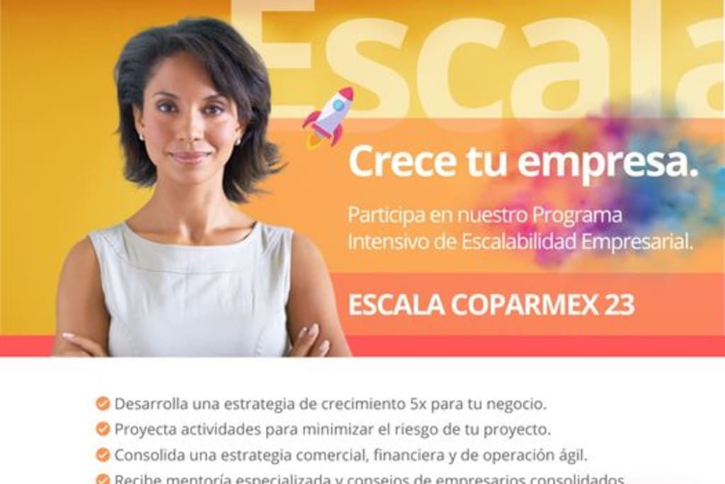 Desarrollo Económico de Celaya te otorga una beca del 100% para asistir al Programa Escala Coparmex