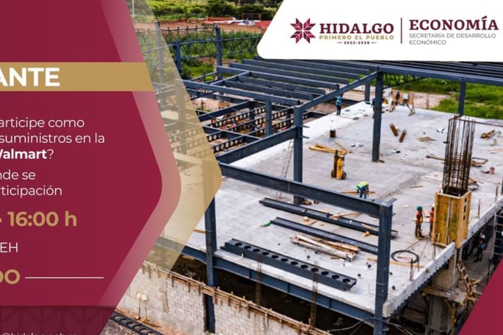 Desarrollo Económico de Hidalgo te invita a ser proveedor de suministros o constructor de importante Tienda de Supermercado