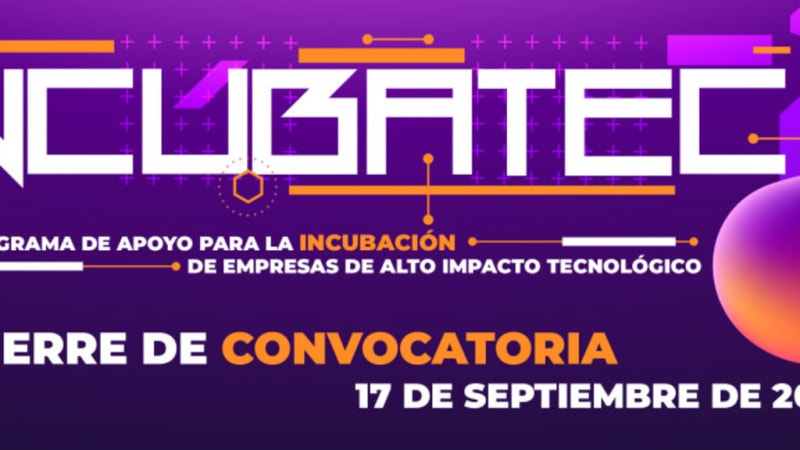 Participa en el programa Incubate 2023, el gobierno de Zacatecas te invita