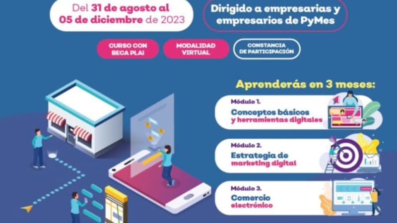 Asiste al curso gratis Transformación digital de tu Pyme, descubre los detalles