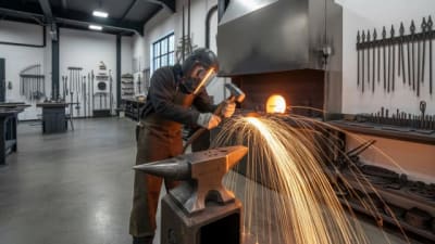 Moldeo por fundición de piezas de hierro y acero