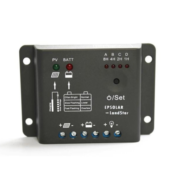شارژکنترلر 5 آمپر PWM برند ای پی اور LS0512R مخصوص برق خورشیدی شارژکنترلر 5 آمپر PWM برند ای پی اور LS0512R مخصوص برق خورشیدی