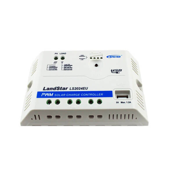 شارژکنترلر 20 آمپر PWM برند ای پی اور LS2024EU مخصوص برق خورشیدی شارژکنترلر 20 آمپر PWM برند ای پی اور LS2024EU مخصوص برق خورشیدی