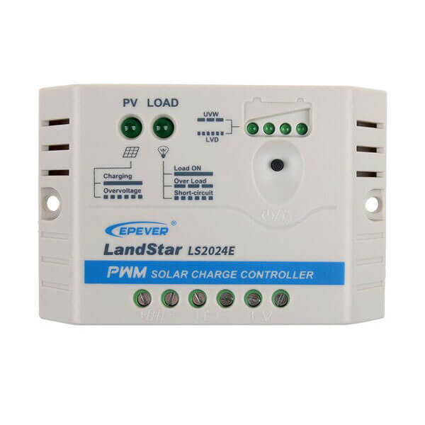 شارژکنترلر 20 آمپر PWM برند ای پی اور LS2024E مخصوص برق خورشیدی شارژکنترلر 20 آمپر PWM برند ای پی اور LS2024E مخصوص برق خورشیدی