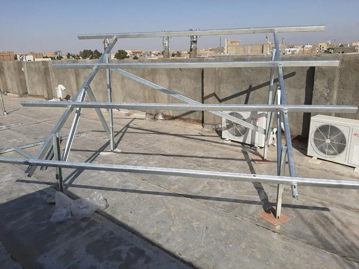 استراکچر پنل خورشیدی نوع زمینی استراکچر پنل خورشیدی نوع زمینی