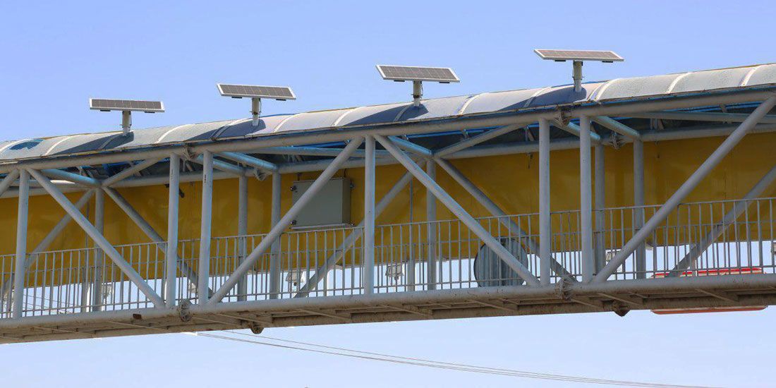 تابلو تبلیغات خورشیدی