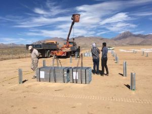 پایه کوبی پایه سازه پنل خورشیدی