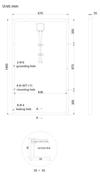 پنل خورشیدی 150 وات پلی کریستال یینگلی پنل خورشیدی 150 وات پلی کریستال یینگلی