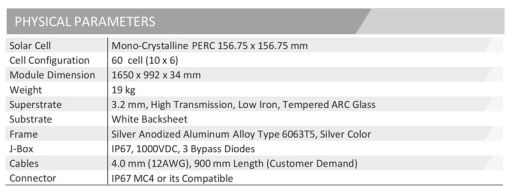 پنل خورشیدی 290 وات مونوکریستال نورسولار پنل خورشیدی 290 وات مونوکریستال نورسولار