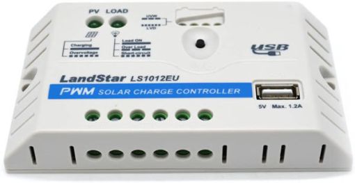 شارژکنترلر 10 آمپر PWM برند ای پی اور LS1012EU مخصوص برق خورشیدی شارژکنترلر 10 آمپر PWM برند ای پی اور LS1012EU مخصوص برق خورشیدی