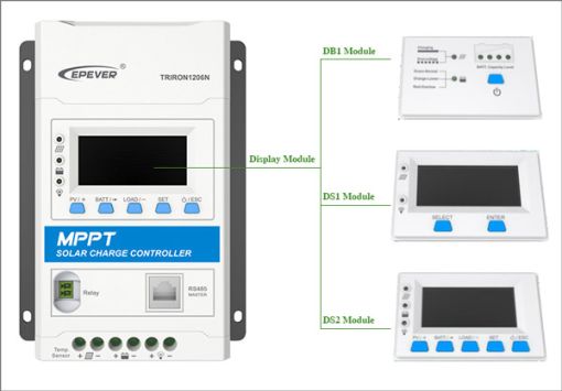 شارژکنترلر MPPT پنل خورشیدی برند ای پی اور سری TRIRON