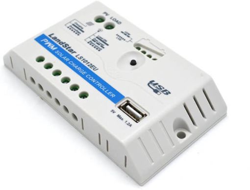شارژکنترلر 10 آمپر PWM برند ای پی اور LS1012EU مخصوص برق خورشیدی شارژکنترلر 10 آمپر PWM برند ای پی اور LS1012EU مخصوص برق خورشیدی
