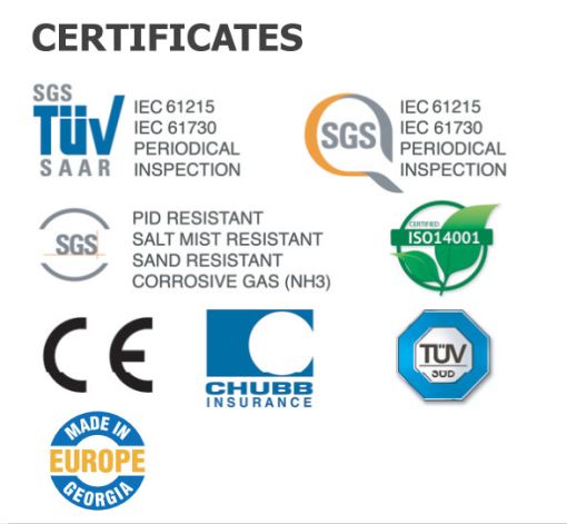 پنل خورشیدی 310 وات مونوکریستال برند AE SOLAR پنل خورشیدی 310 وات مونوکریستال برند AE SOLAR