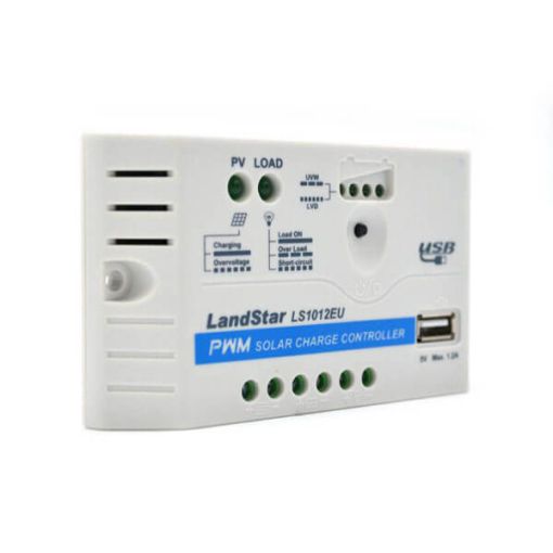 شارژکنترلر 10 آمپر PWM برند ای پی اور LS1012EU مخصوص برق خورشیدی شارژکنترلر 10 آمپر PWM برند ای پی اور LS1012EU مخصوص برق خورشیدی
