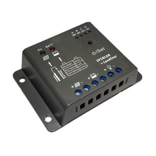 شارژکنترلر 5 آمپر PWM برند ای پی اور LS0512R مخصوص برق خورشیدی شارژکنترلر 5 آمپر PWM برند ای پی اور LS0512R مخصوص برق خورشیدی