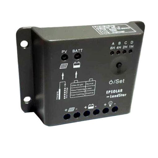 شارژکنترلر 5 آمپر PWM برند ای پی اور LS0512R مخصوص برق خورشیدی شارژکنترلر 5 آمپر PWM برند ای پی اور LS0512R مخصوص برق خورشیدی