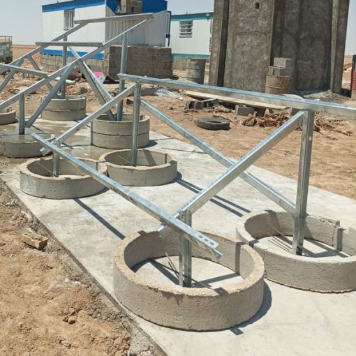 استراکچر یک ردیف مخصوص سه عدد پنل خورشیدی برند سولارنیرو استراکچر یک ردیف مخصوص سه عدد پنل خورشیدی برند سولارنیرو