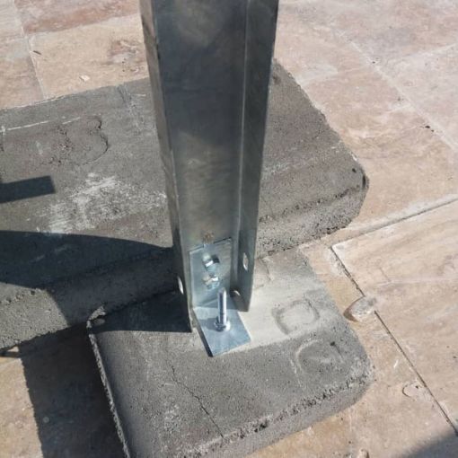 استراکچر یک ردیف مخصوص سه عدد پنل خورشیدی برند سولارنیرو استراکچر یک ردیف مخصوص سه عدد پنل خورشیدی برند سولارنیرو