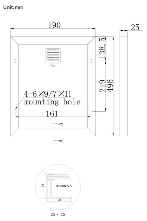 پنل خورشیدی 10 وات پلی کریستال یینگلی پنل خورشیدی 10 وات پلی کریستال یینگلی
