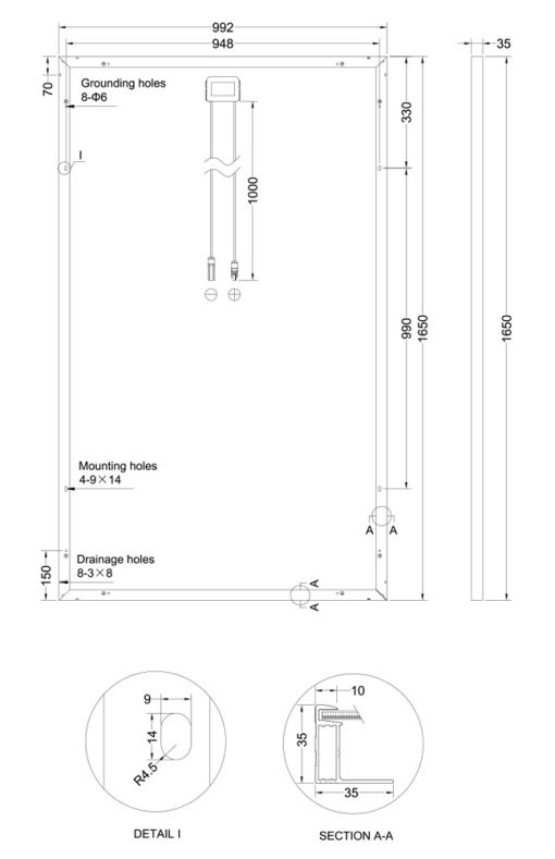 پنل خورشیدی 280 وات پلی کریستال برند یینگلی پنل خورشیدی 280 وات پلی کریستال برند یینگلی