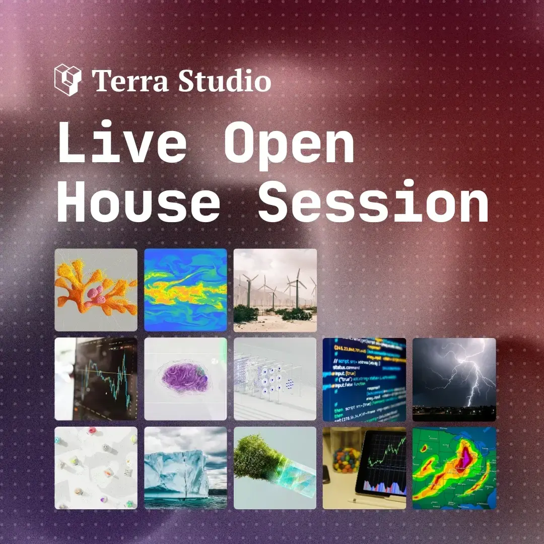 Building Climate Solutions with AI: A Terra Studio Open House