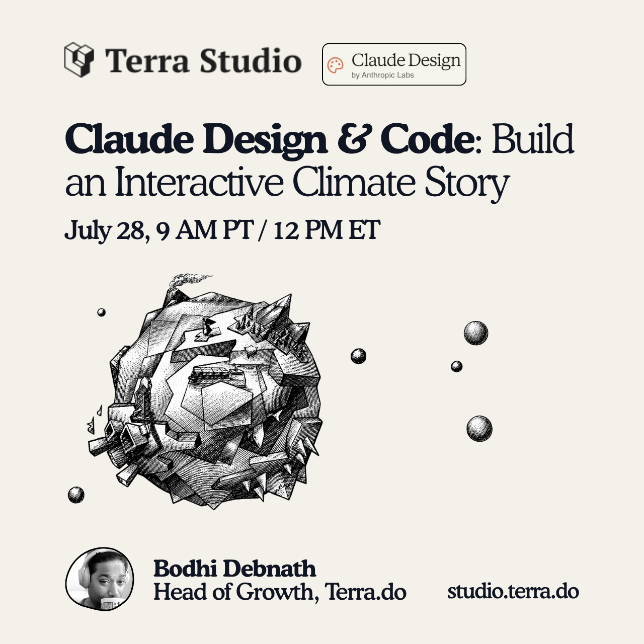 Claude Design + Claude Code: Build an Interactive Climate Story in 60 Minutes