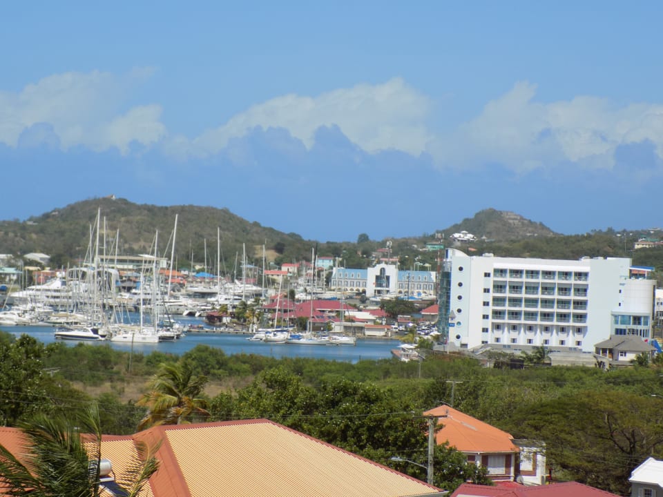 View of Rodney Bay Marina