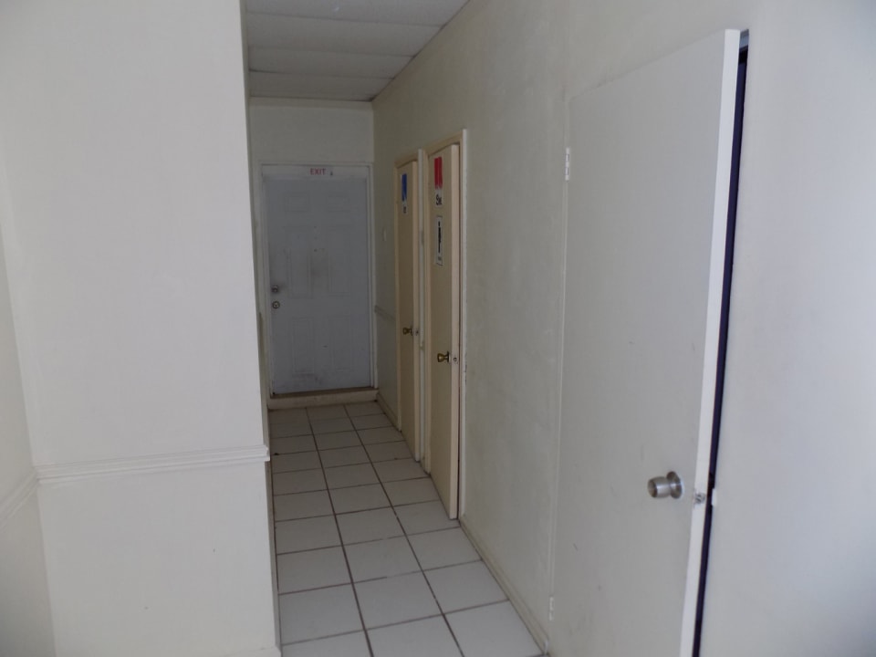 Corridor to Washrooms