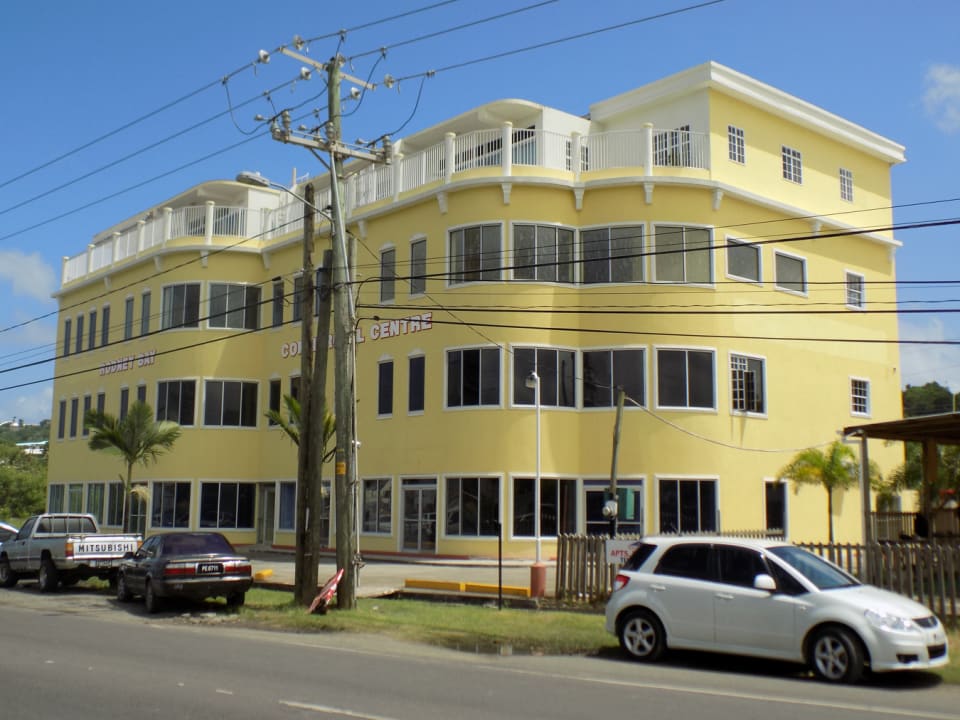 Front of Building from Highway