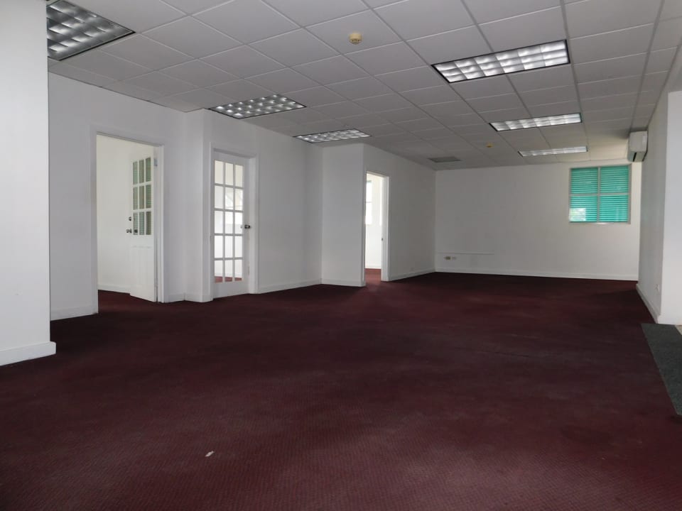 Open plan office space