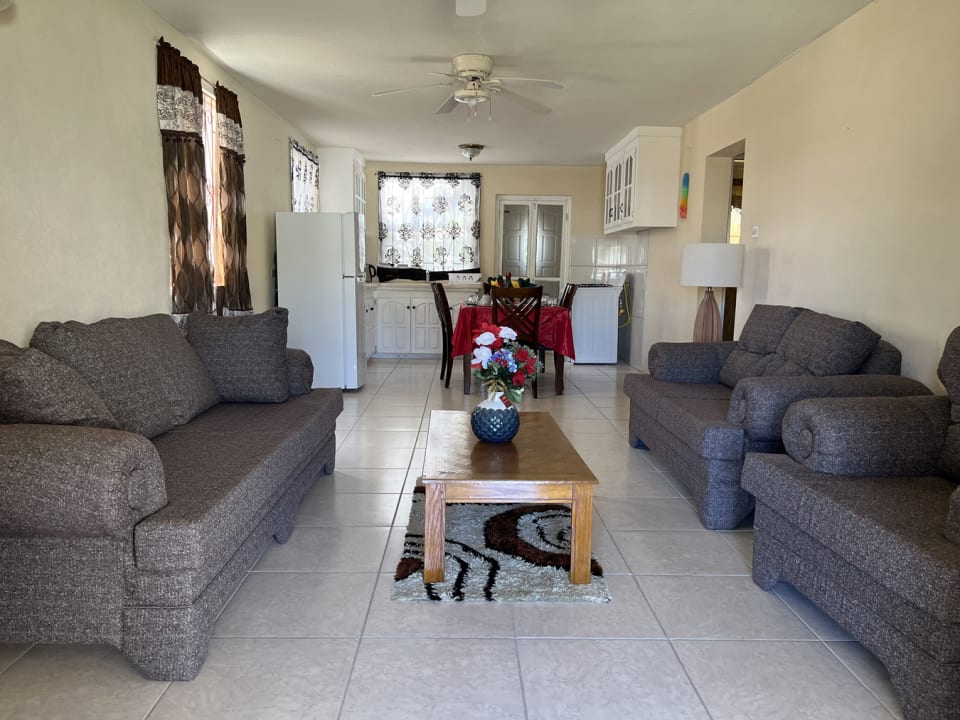 View of apartment from entrance door