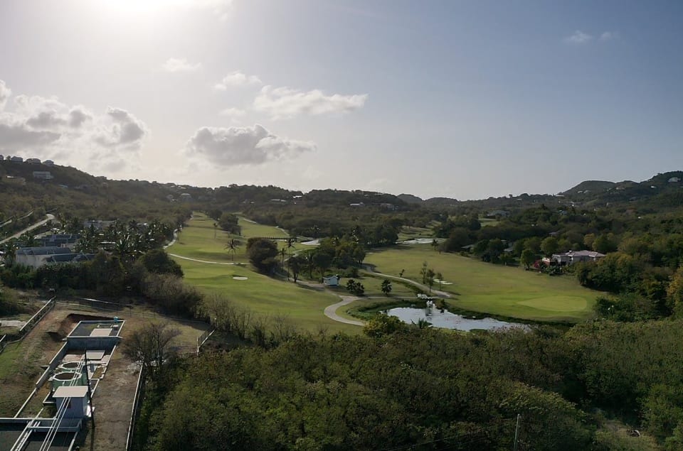 View facing north west towards the new Cabot Links Golf Resort development