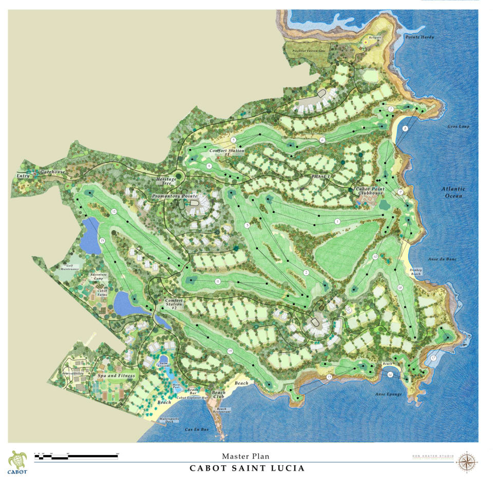 Cabot St Lucia Map Cabot St. Lucia Golf Resort • Land • St. Lucia Real Estate & Property For  Sale And For Rent | Terra Caribbean St. Lucia
