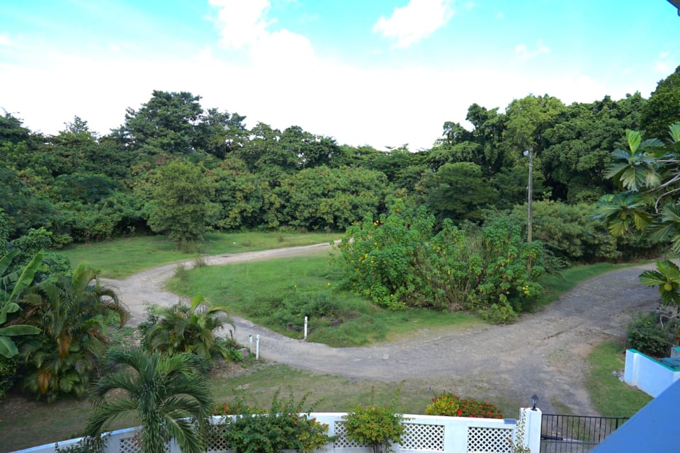 Open field and pathway to the beach which is a 3 minutes walk away