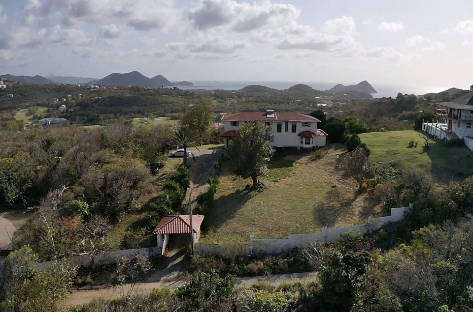 View looking towards the Caribbean Sea & the Greg-Norman designed Sandals Golf & Country Club