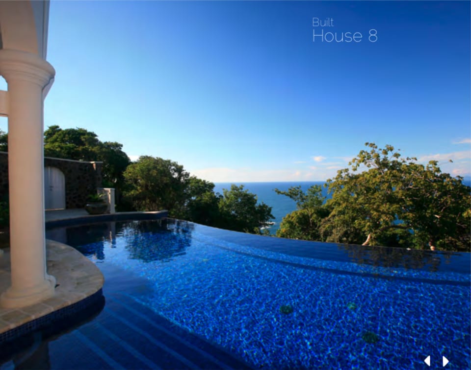 Example of a built home at MDC - View looking towards The Atlantic 