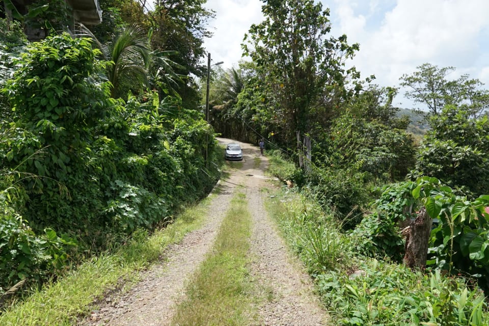 Road to the property