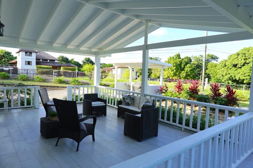 Spacious Front Patio