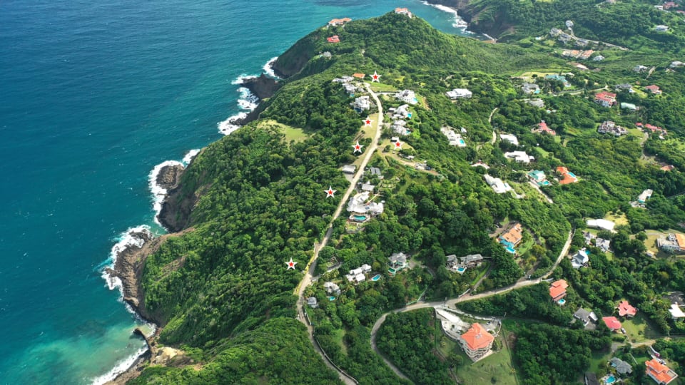 Mount Du Cap Development below