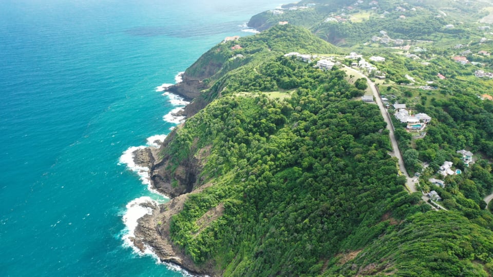 View looking towards The Atlantic