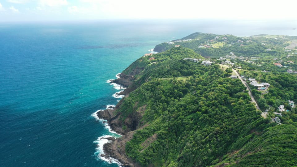 View looking towards The Atlantic