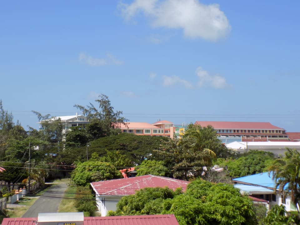 View from upstairs patio