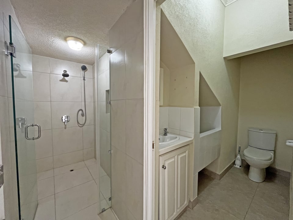 Full bathroom with shower