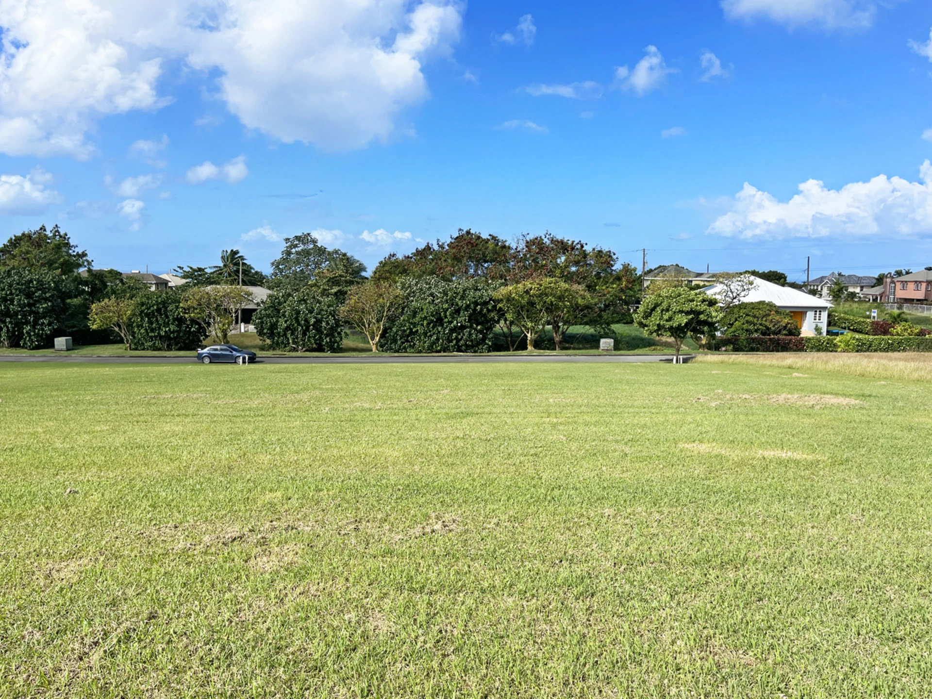 View facing West